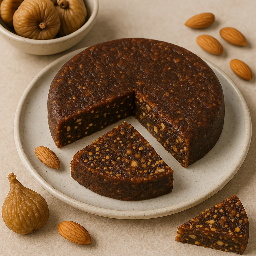 receta de pan de higos secos y almendras