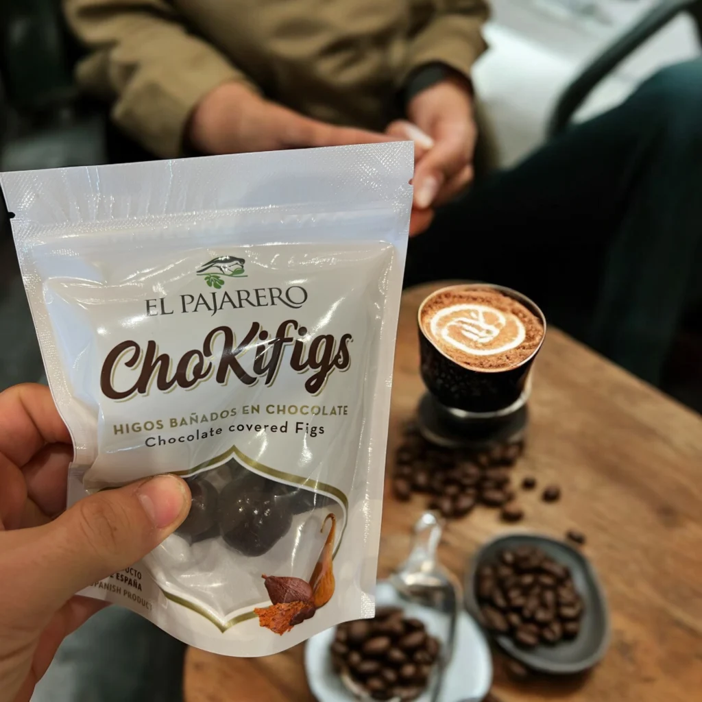 higos secos con chocolate