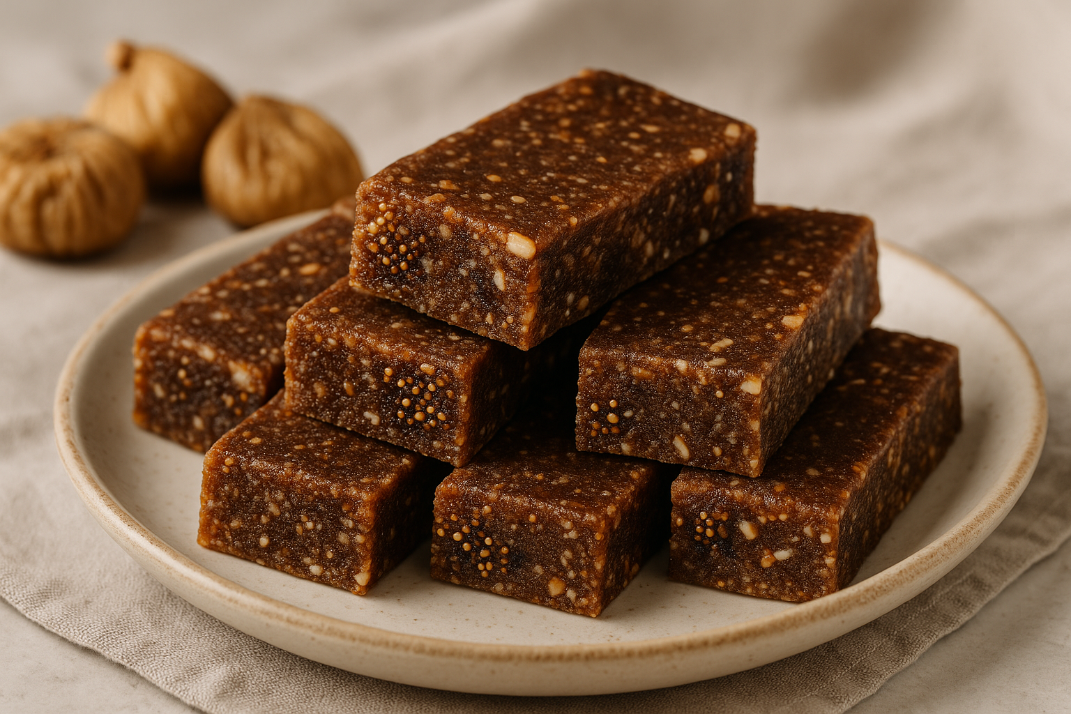 barritas energeticas de higos secos